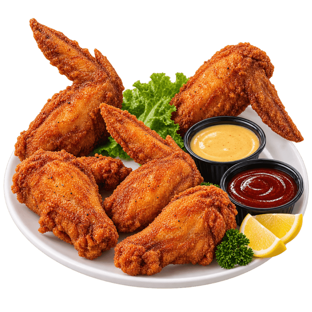 Fried Wings 5 pcs