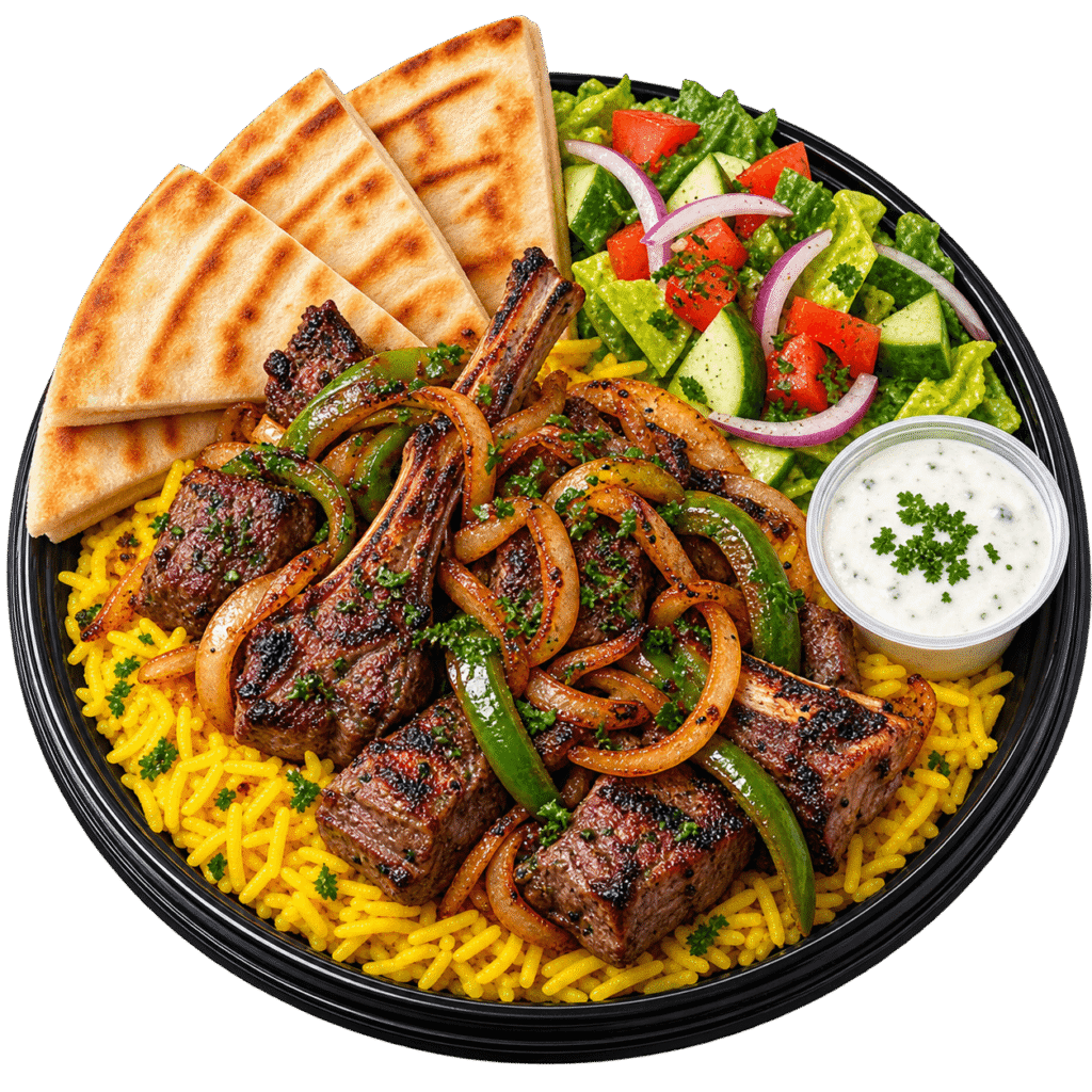 Lamb platter