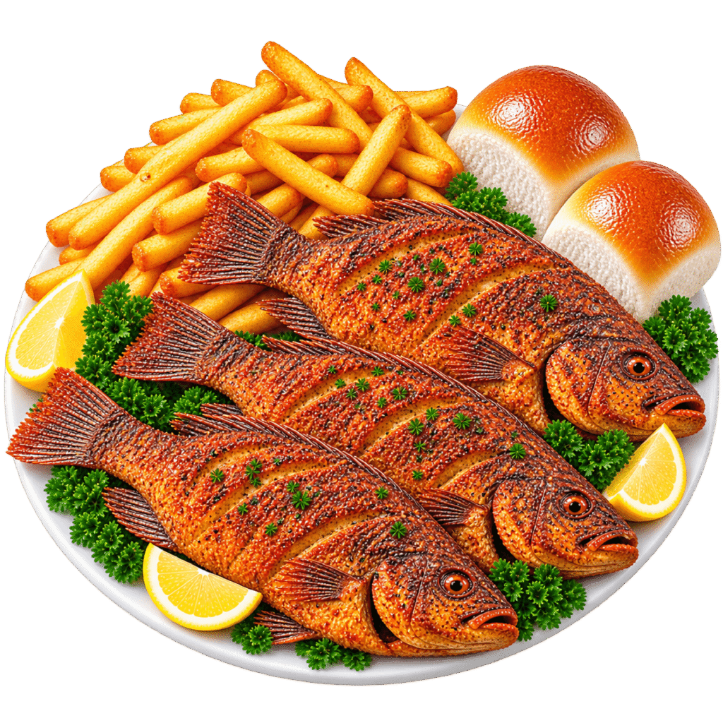 Tilapia Fish 3 Pcs