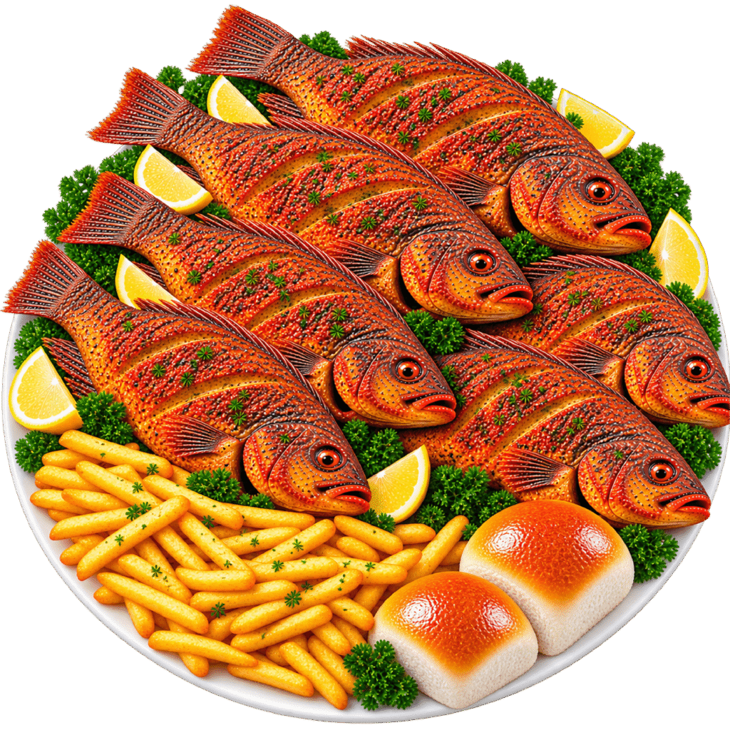Tilapia Fish 6 Pcs