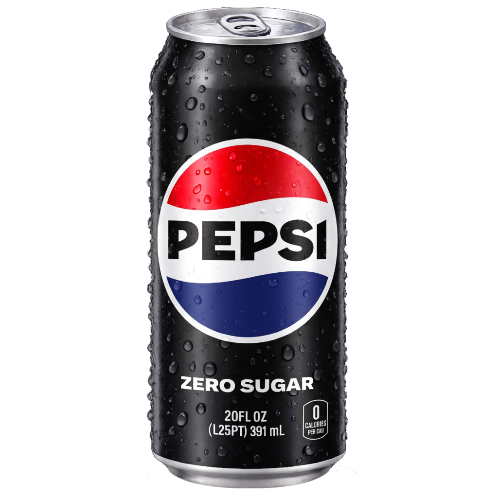 20 oz can pepsi zero